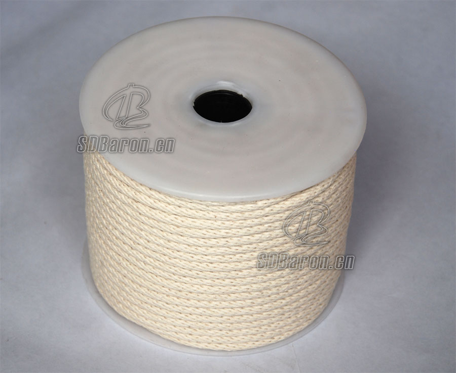 Cotton 16 Strand Braided Rope